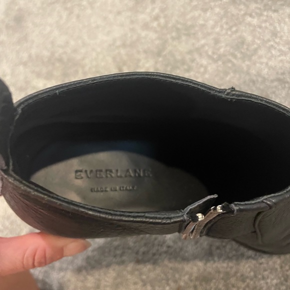 Everlane Boss Boot Black Leather - Picture 2 of 4